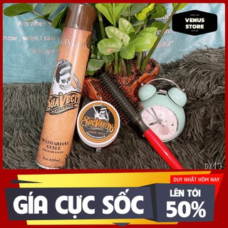 [FREESHIP] Sáp vuốt tóc SUAVECITO FIRME HOLE + Gôm xịt tóc SUAVECITO 420ML +LƯỢC TẠO KIỂU
