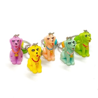 Phụ kiện móc khoá chó con poodle