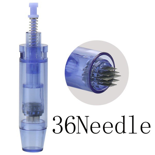 Đầu Kim Nano Kim 12 Kim 36 cho Máy Phi Kim, Máy Lăn Kim Dr Pen