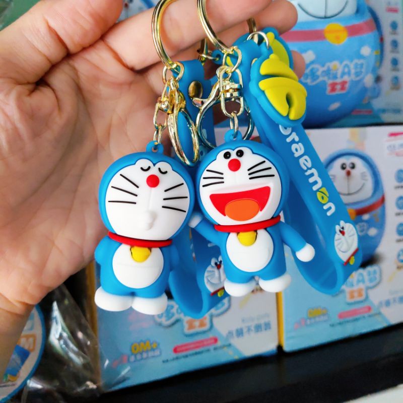 MÓC KHÓA DORAEMON SILICON LỚN, BIỂU CẢM DỄ THƯƠNG, TRANG TRÍ NHÀ CỬA