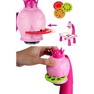 Bàn vẽ thông minh BABYLOVE có đèn chiếu cho bé