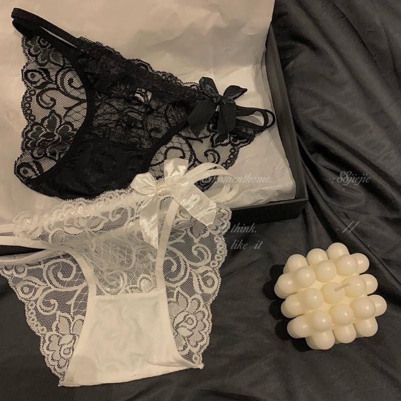 Quần lót nữ ren mỏng eo thấp thoáng khí sexy nơ ngọt ngào PASANA033 | BigBuy360 - bigbuy360.vn