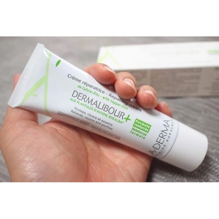 Kem Dưỡng A-DERMA Giúp Làm Dịu &amp; Hỗ Trợ Phục Hồi Da Dermalibour + Repairing Cream 50ml