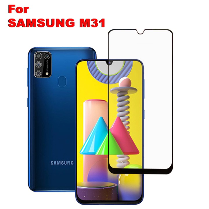 Miếng dán cường lực FULL màn hình SAMSUNG M31
