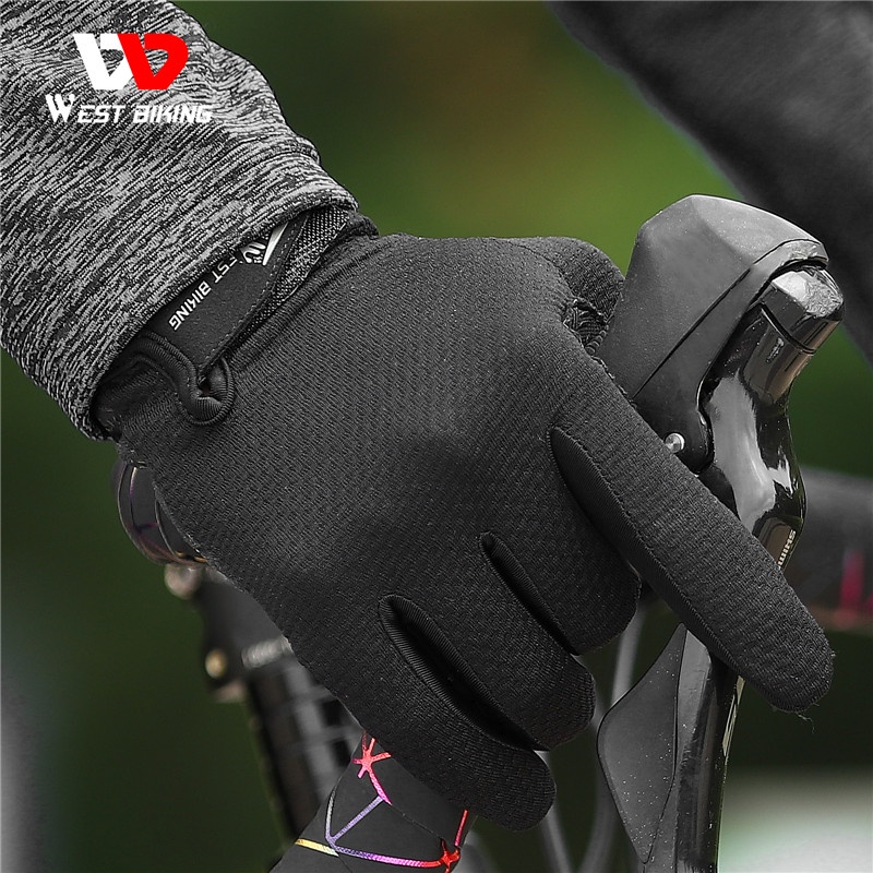 Găng tay WEST BIKING chống trượt thời trang dành cho chạy xe máy đi xe đạp