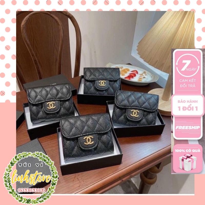 Ví nữ mini ngắn đẹp cầm tay thời trang cao cấp nhỏ gọn bỏ sang chảnh giá rẻ