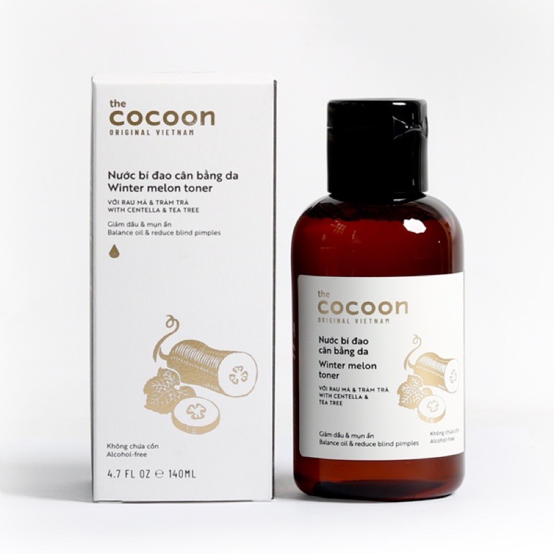 Nước Cân Bằng Da Bí Đao Cocoon 140ml