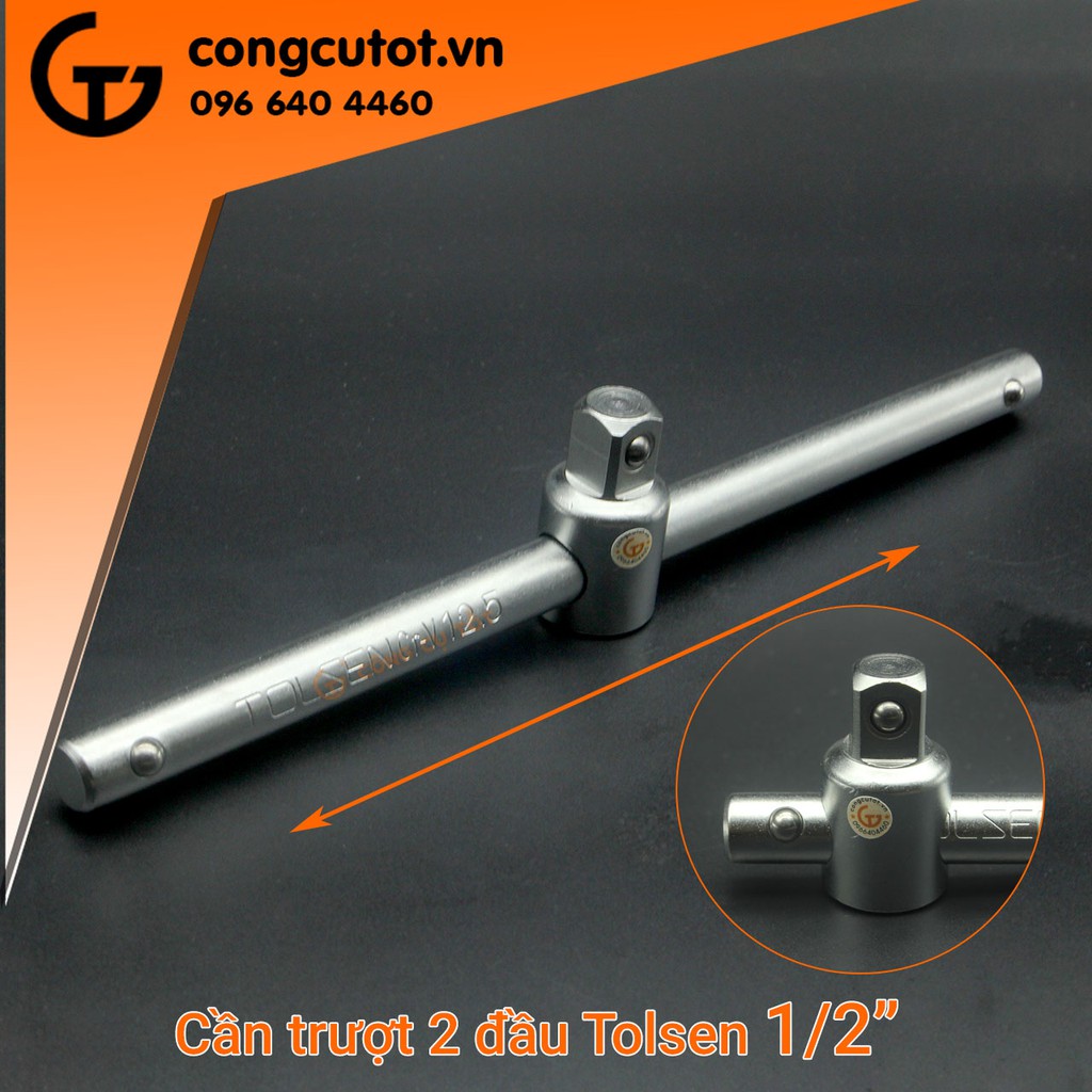 Cần trượt 1/2&quot; * 250mm (10&quot;) Tolsen 15131