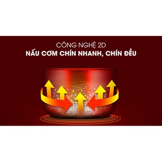 Nồi cơm điện Sharp 1.8 lít KS-N182ETV "SW"