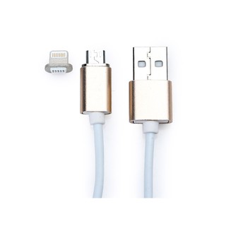 Cáp sạc nam châm chuẩn Lightning và Micro USB
