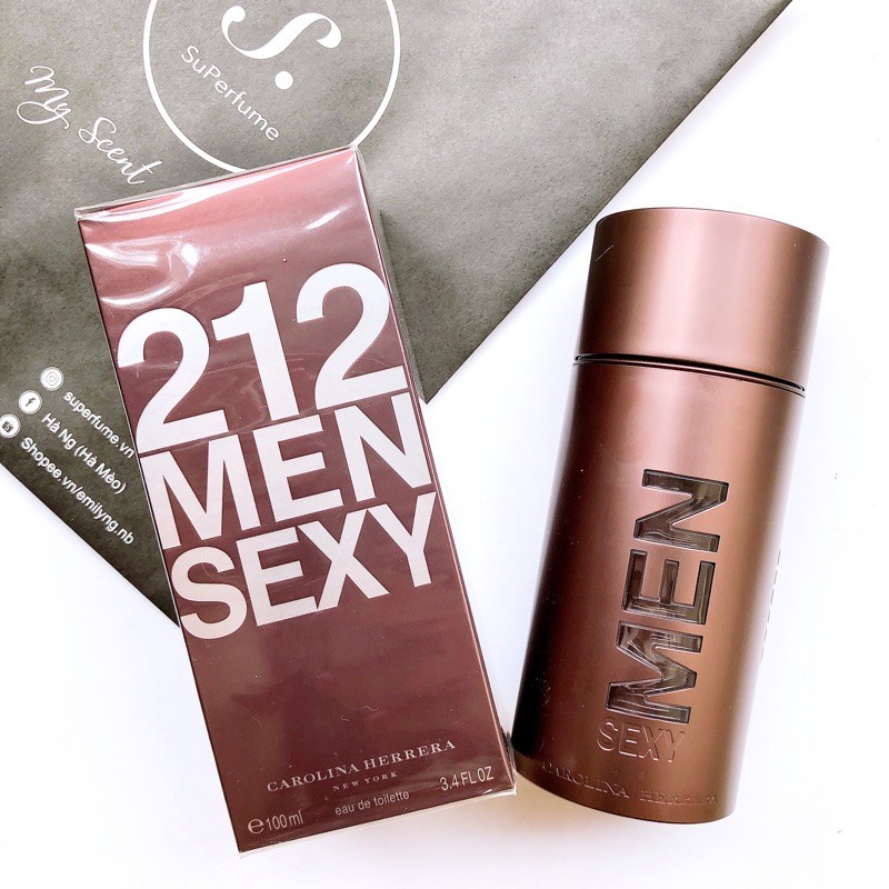 Nước hoa nam quyến rũ 212 sexy men EDT