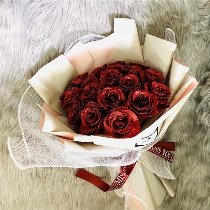 hoa sáp nhũ đầu bông( chỉ co bông hoa chưa bó )