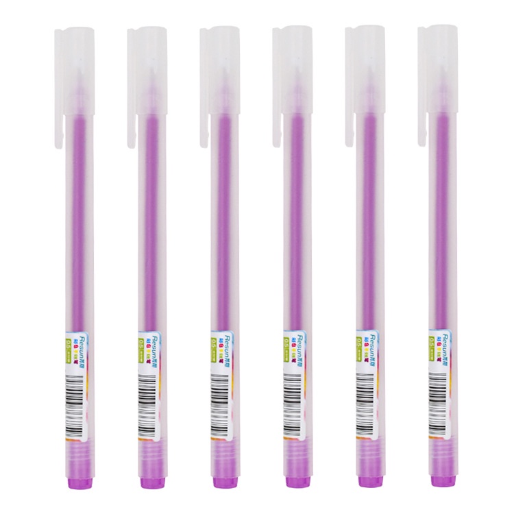 Bút gel Resun ngòi 0.5mm viết calligraphy ROSE196 tiêu đề sổ tay bullet journal nhiều màu cao cấp