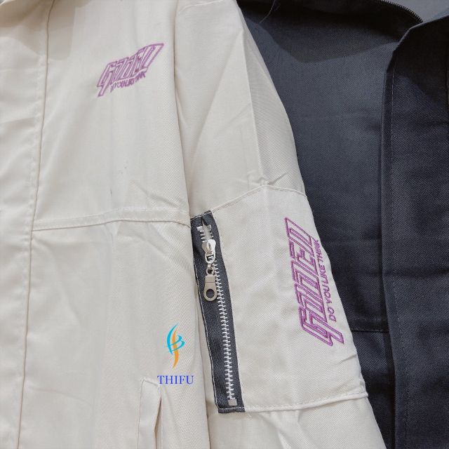 Áo khoác kaki nam nữ unisex form rộng phối màu GOODI | BigBuy360 - bigbuy360.vn