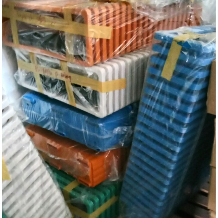 Khung treo ban công + chậu, trồng hoa, trồng rau 63cm, 45cm