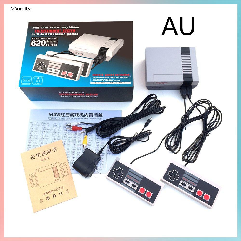 ✨chất lượng cao✨ Mini Nes Tv Game Console 8-Bit Game Console Classic Red And White Machine Built-In 620 Fc Games Console