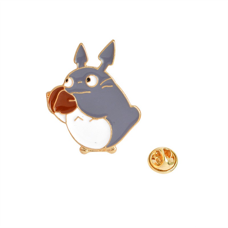Ghim cài áo hình nhân vật hoạt hình Totoro dễ thương