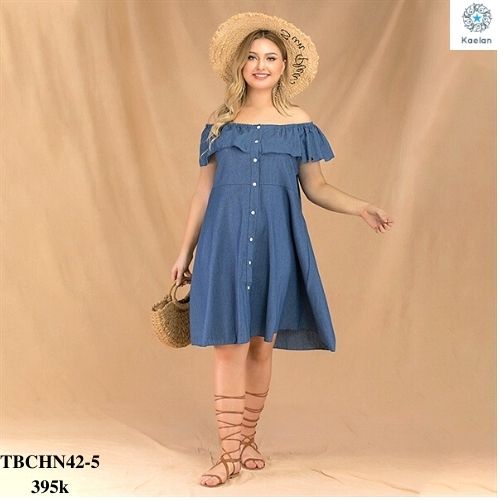 ĐẦM JEANS BIG SIZE 65 - 110KG (TBCHN42-5)
