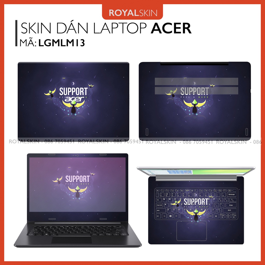 Skin dán Laptop ACER In Hình LOL - Liên Minh Huyền Thoại Bộ 3 -Nhận in theo yêu cầu