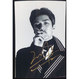 Bộ 5 tấm ảnh kèm 5 tấm poster in hình nhóm nhạc exo wu shixun