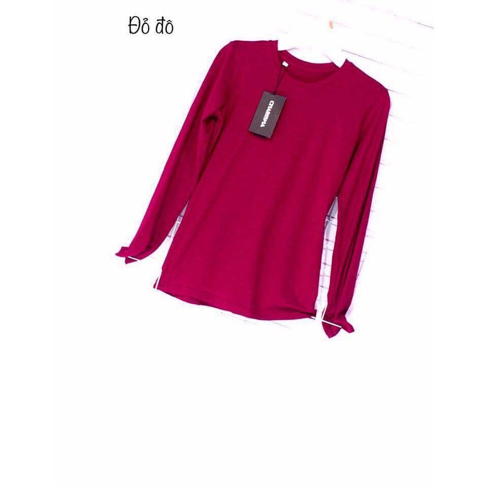 Áo thun Tay dài chất borip giày mịn