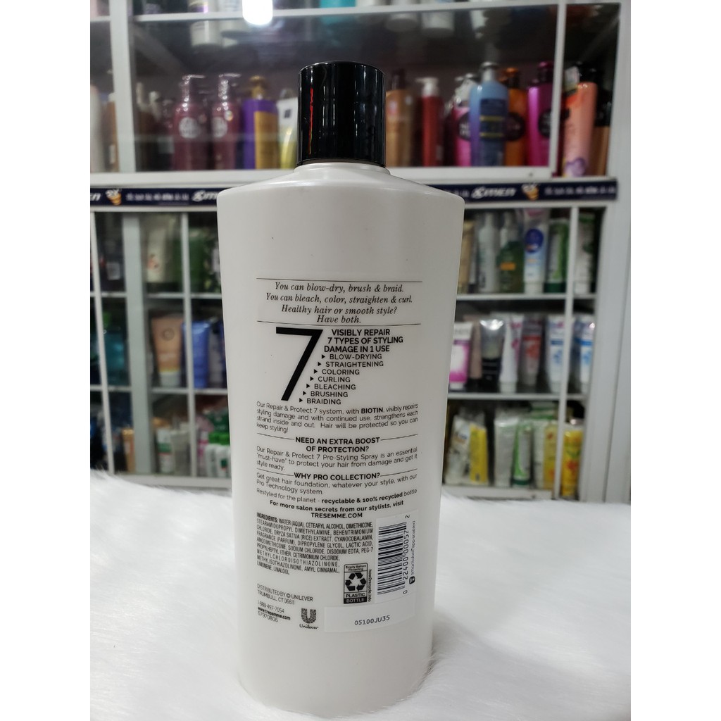 Dầu xả TRESemmé Repair &amp; Protect 7, 650ml Mỹ