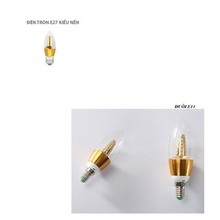 BÓNG ĐÈN LED 5W,BÓNG LED ỚT ĐUÔI E27,E14