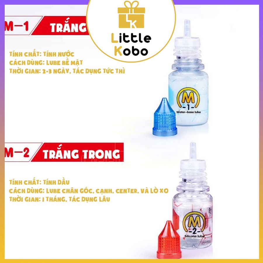 Silicon Dầu Bôi Trơn Rubik QiYi Lube M1/M2 5ml Rubic Đồ Chơi Trí Tuệ