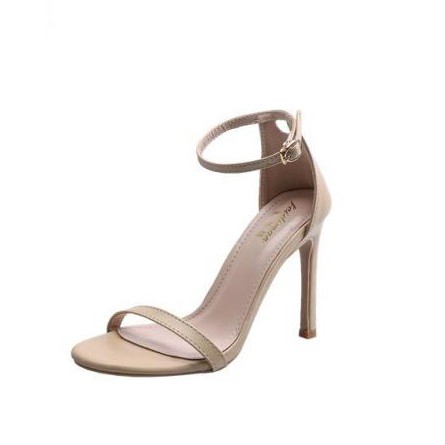 Giày Cao gót nhọn đen mờ quai ngang mờ 7p CG-0130