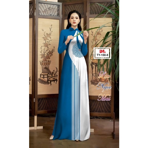 vải áo dài in 3D