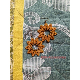 [Sẵn] Hoa tai handmade vòng lá