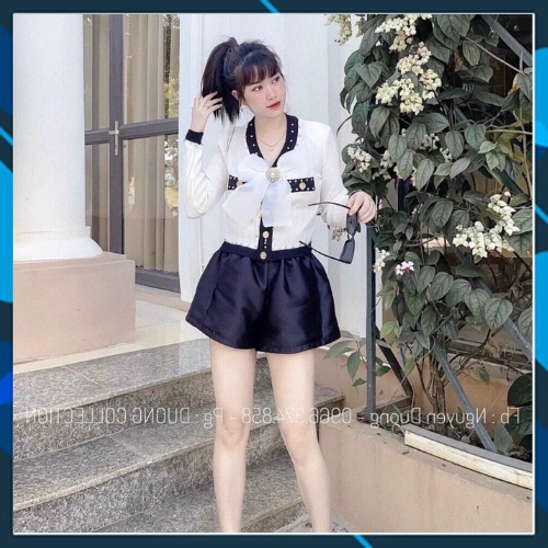 Áo len cổ V tay dài đính nơ viền đá ulzzang kiểu Hàn Quốc | BigBuy360 - bigbuy360.vn