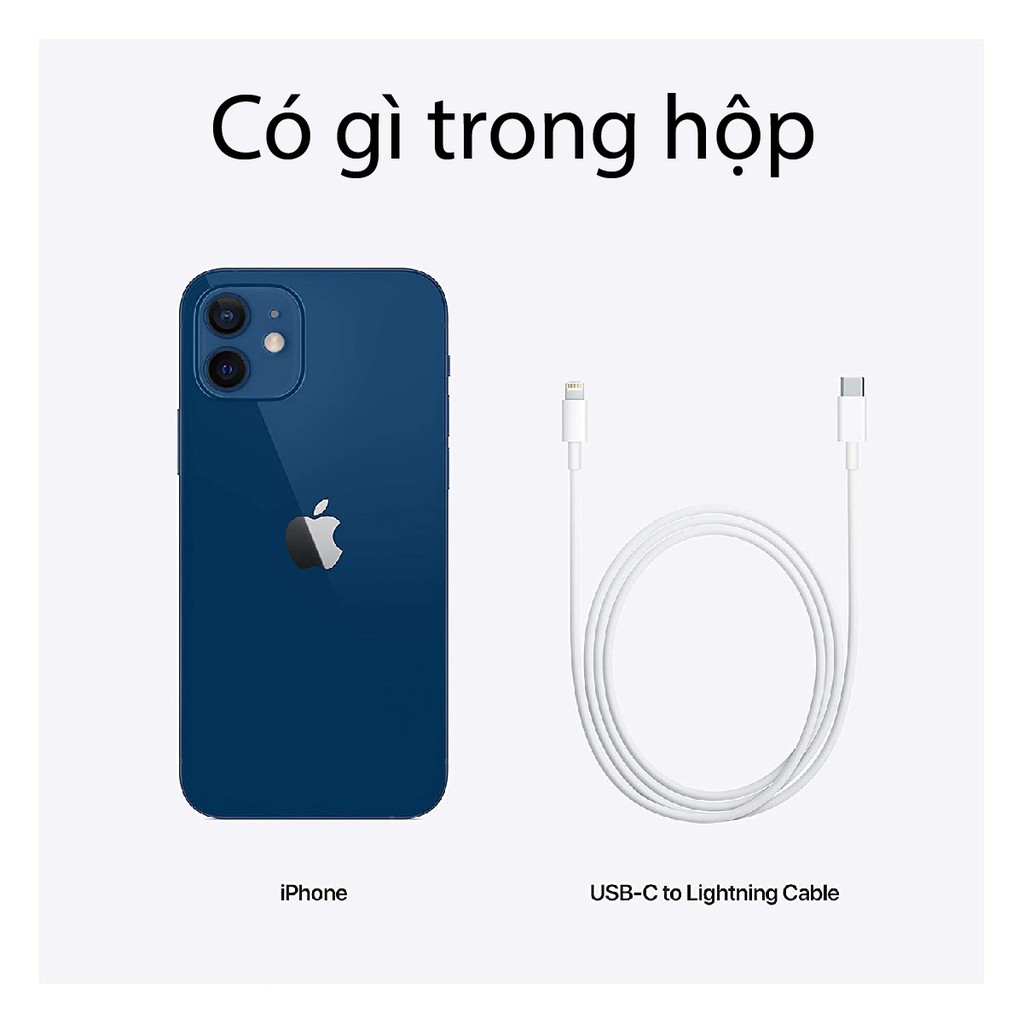 Điện thoại Apple iPhone 12 (VNA)  64GB - Hàng Chính Hãng bảo hành 12 tháng tại Apple Việt Nam - GIAO HÀNG HỎA TỐC TP HCM