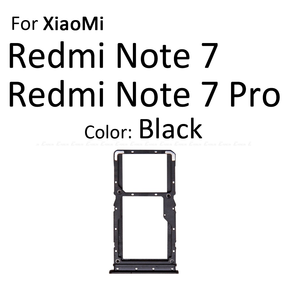 Khay Đựng Thẻ Sim Điện Thoại Cho XiaoMi Redmi 7 Note 7 Pro PocoPhone F1 Micro SD