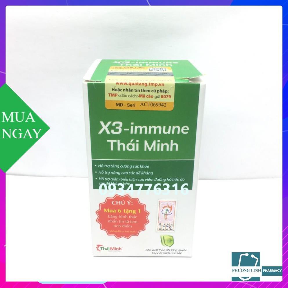 X3-IMMUNE Thái Minh lọ 30 viên