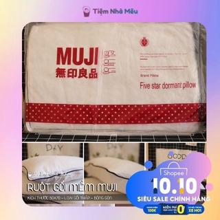  ( Now Ship )Cặp Ruột Gối Muji Size 50x70 Loại Mỏng Cao Cấp Nhập Khẩu Tiệm Nhà Mêu