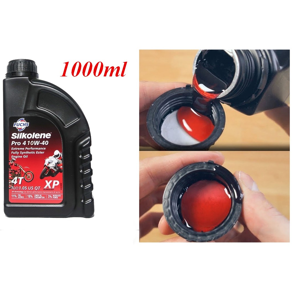 Dầu Nhớt 4T Fuchs Silkolene Pro 4 Plus 10w40