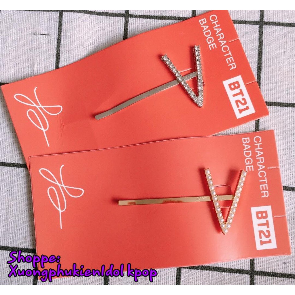Kẹp tóc thành viên Bangtan Black Pink M5A03 L2MC