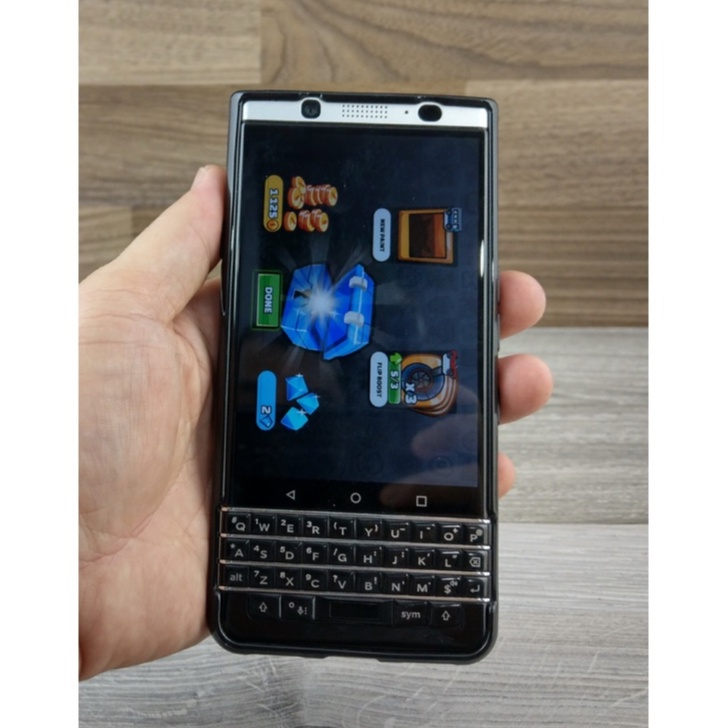 Ốp Lưng Blackberry Keyone Dẻo Màu Đen