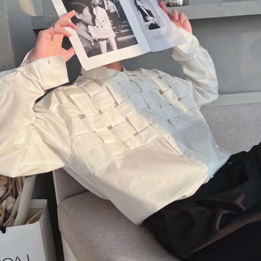 Áo Sơ Mi Nam Tay Dài Phong Cách Đường Phố Thời Trang Xuân Thu 2022