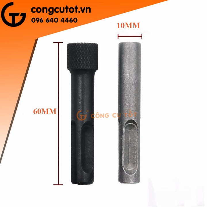 Đầu chuyển mũi khoan từ gài sang lục giác dài 60mm