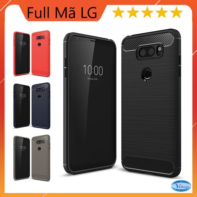 Ốp điện thoại TPU mềm sợi carbon cho TPU mềm sợi carbon cho LG G6/G7/ G8/ G8X/ G8S/ V30/ V30S/ V30+/ V35/ V40/ V50/ V50S