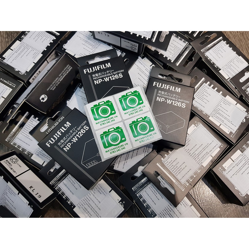Pin Fujifilm chính hãng NP-W126S dùng cho XT10/ XT20/ XT30 - XT1/ XT2/ XT3/XT4 - XE2s/XE3 - Xpro2/Xpro3 - X100F/ X100V