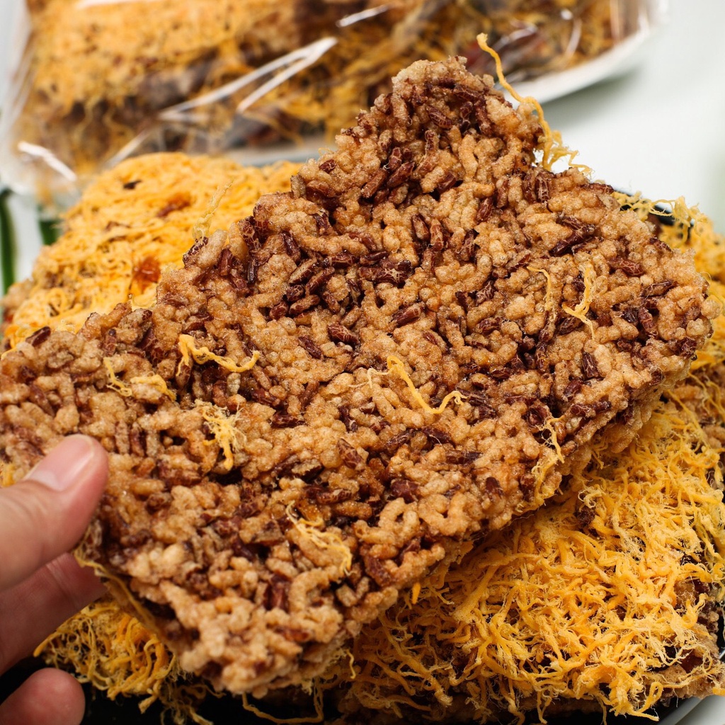 Cơm cháy chà bông 💥 SIÊU GIÒN RỤM 💥 Cơm cháy chà bông gạo lứt 250g/1kg vị cực ngon ăn siêu đã, đảm bảo an toàn vệ sinh