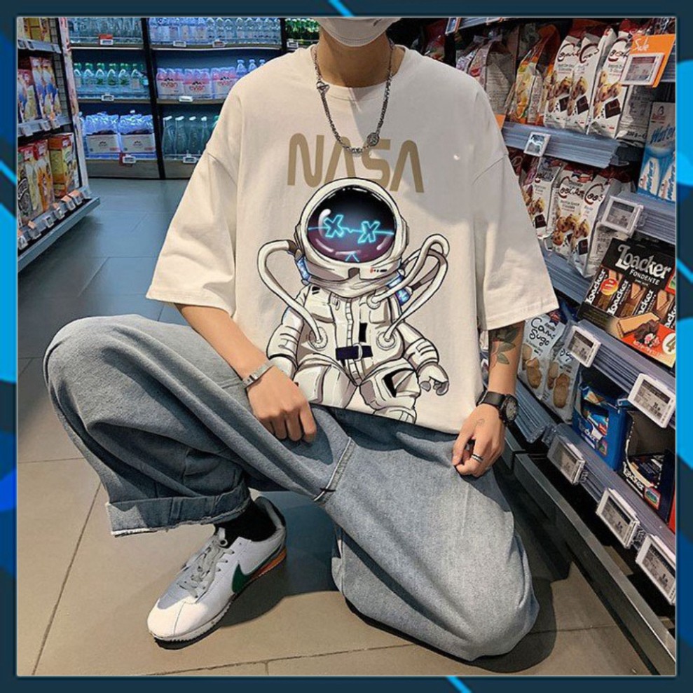Áo Thun Tay Lỡ Form Rộng NASA Siêu Hot🍁 Unisex nam nữ đều mặc được | BigBuy360 - bigbuy360.vn