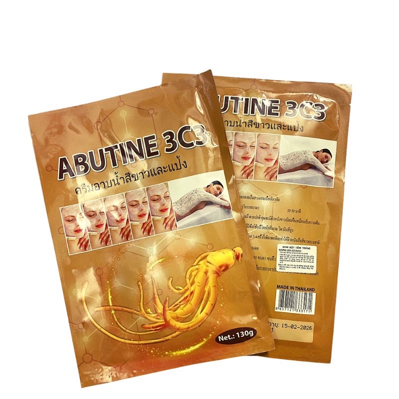 Tắm trắng thải độc da _ abutin gói