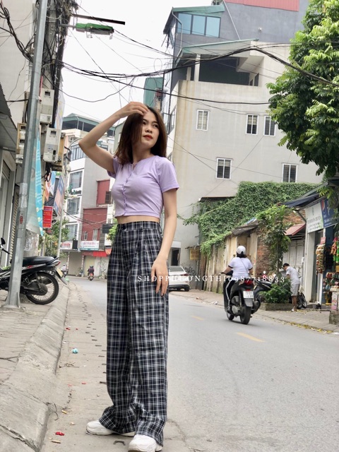 Áo croptop cúc mở - croptop body siêu hot hit ( hình shop tự chụp )