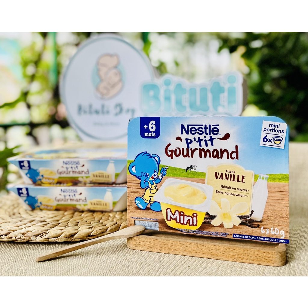 Váng sữa Nestle Pháp cho bé ăn dặm từ 6tháng lốc 6 hũ - Bituti Shop