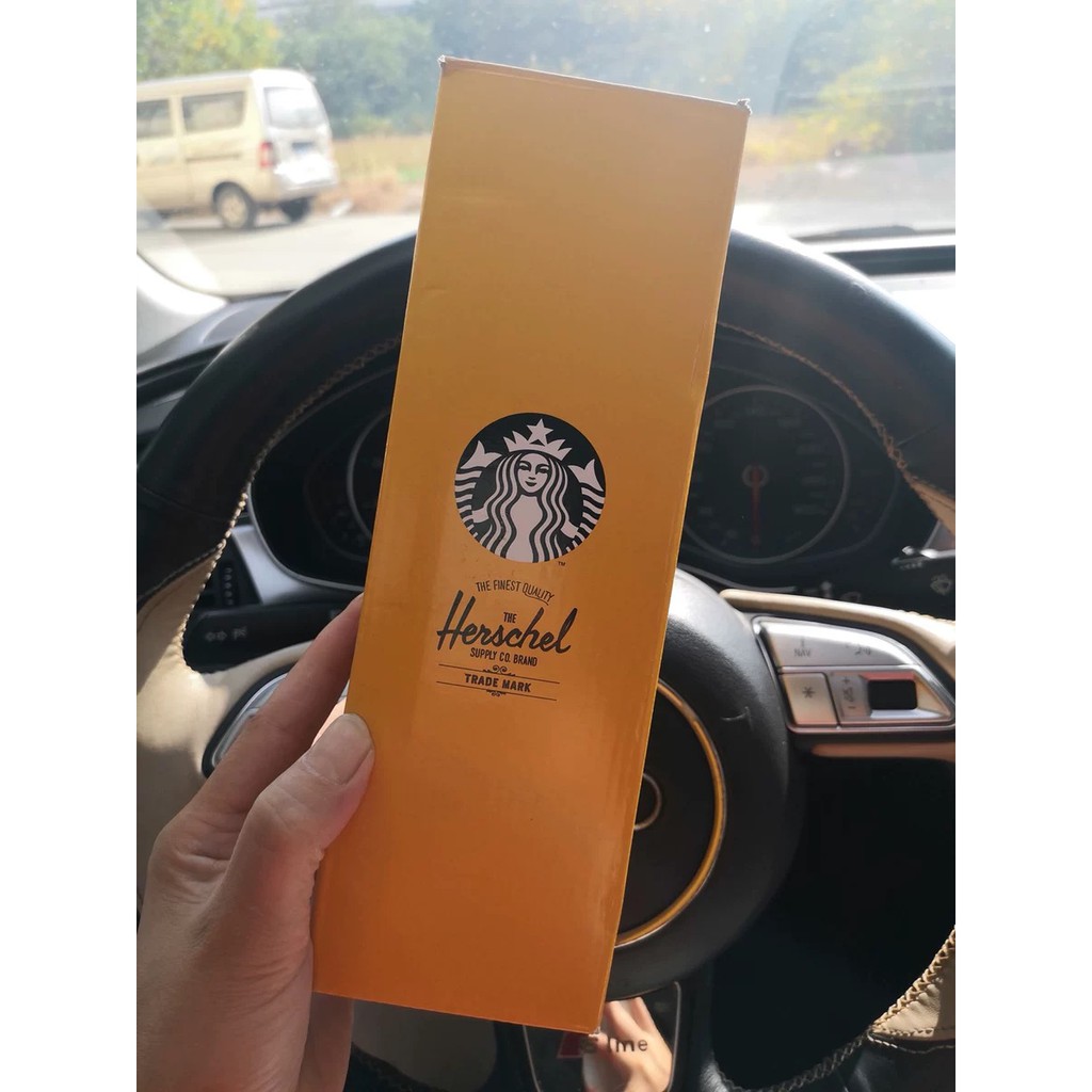Bình giữ nhiệt chính hãng Starbucks x Thermos  Herschel rằng ri 500ml