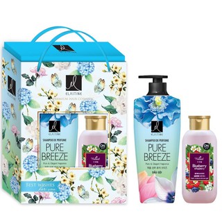 [Quà Tặng] Dầu Gội Nước Hoa Elastine Pure Breeze Hương Hoa Linh Lan (600ml) + Tặng Kèm Sữa Tắm ON 200ml